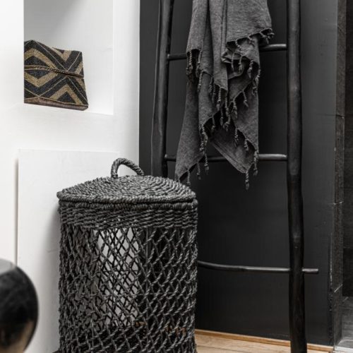 The Laundry Basket - Black - Set of 3