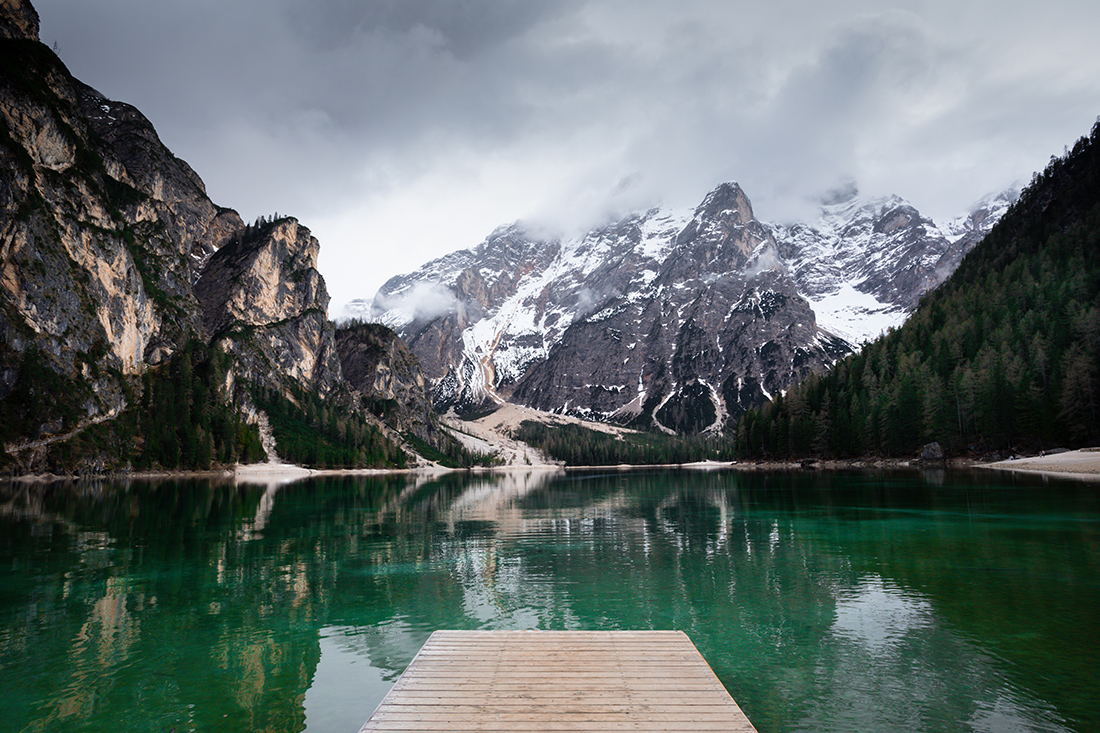 Photographie Lago Di Braies Dolomity