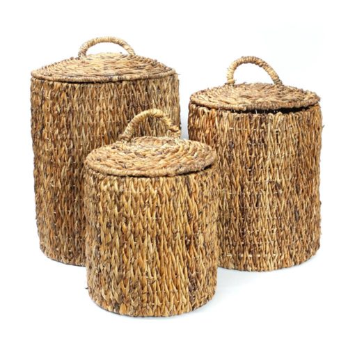 The Banana Laundry Baskets - Natural - Set of 3